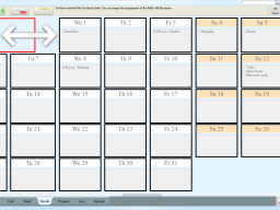 Free arrangement of fields possible